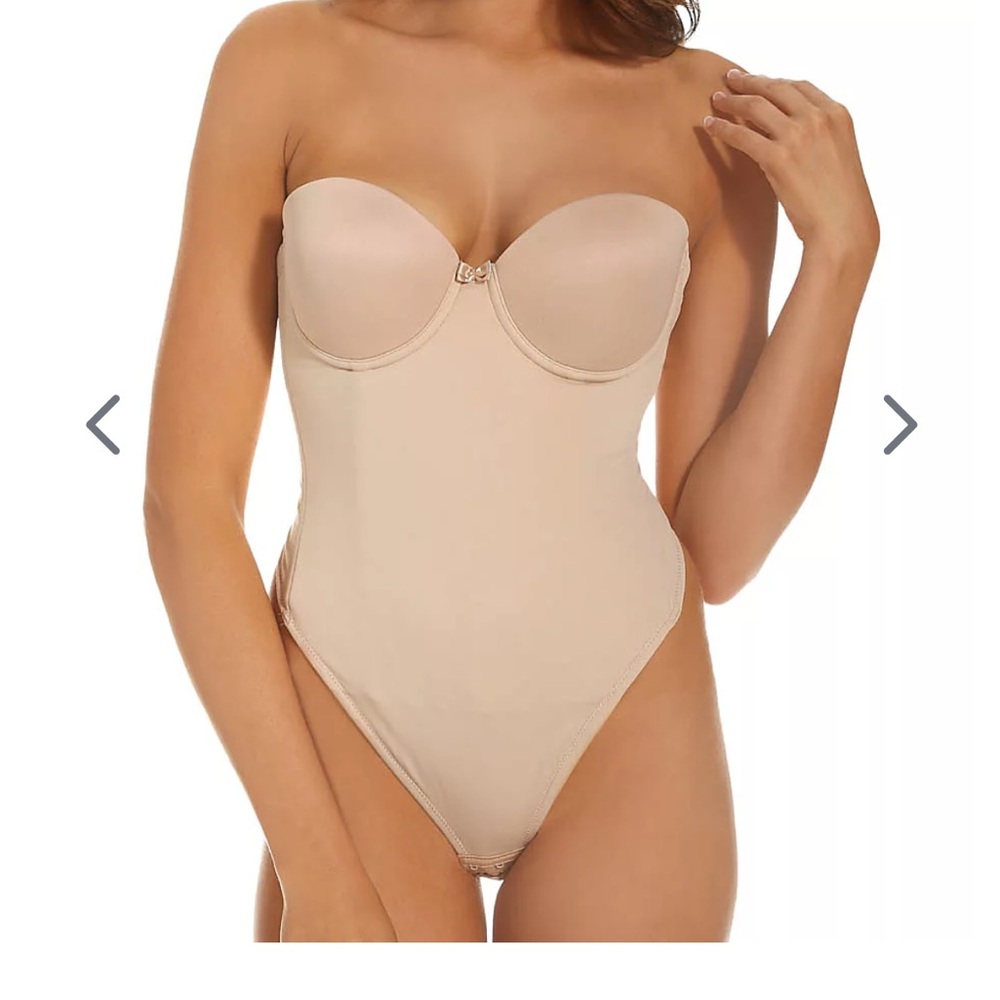 Va Bien Smooth Firm Control Strapless Backless Thong Bodysuit
